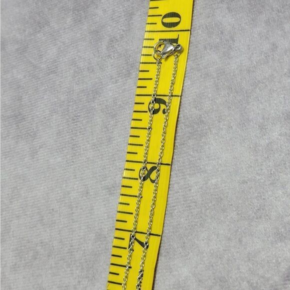 Karis Rhodonite Heart Pendant Necklace - Picture 14 of 15